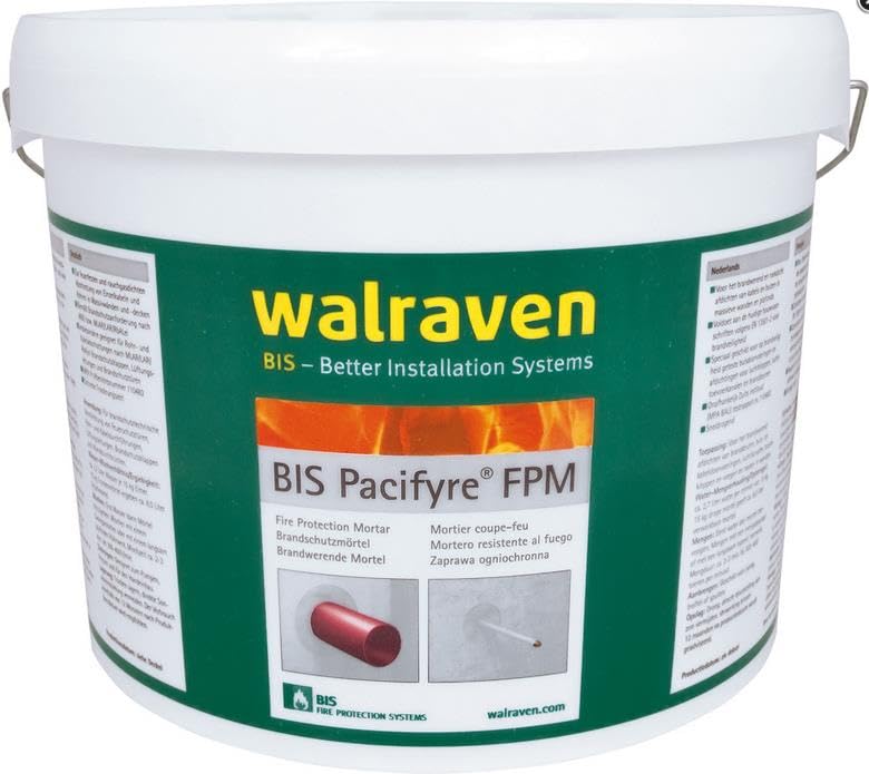 Brandschutz bis Mörtel Pacifyre FPM gemischten Finish Eimer 15 kg 2180015300
