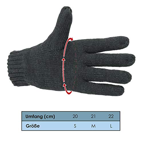 ALPIDEX Guanti a Maglia Termiche Thinsulate Guanti...