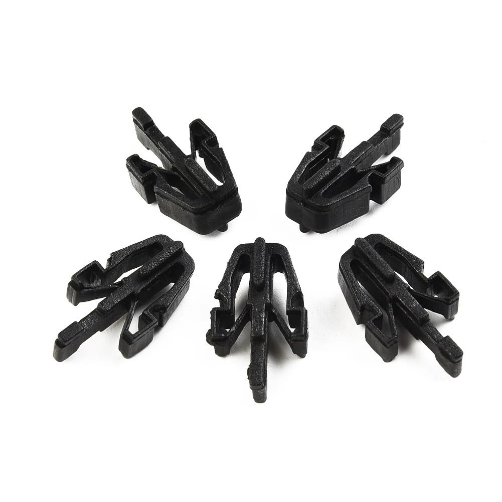 YTQMoreBNZ 20 PCS For Chevy Grille Retainer Clips 2004-12 Black Plastic Grille Fixing Clip Automotive Parts And Accessories