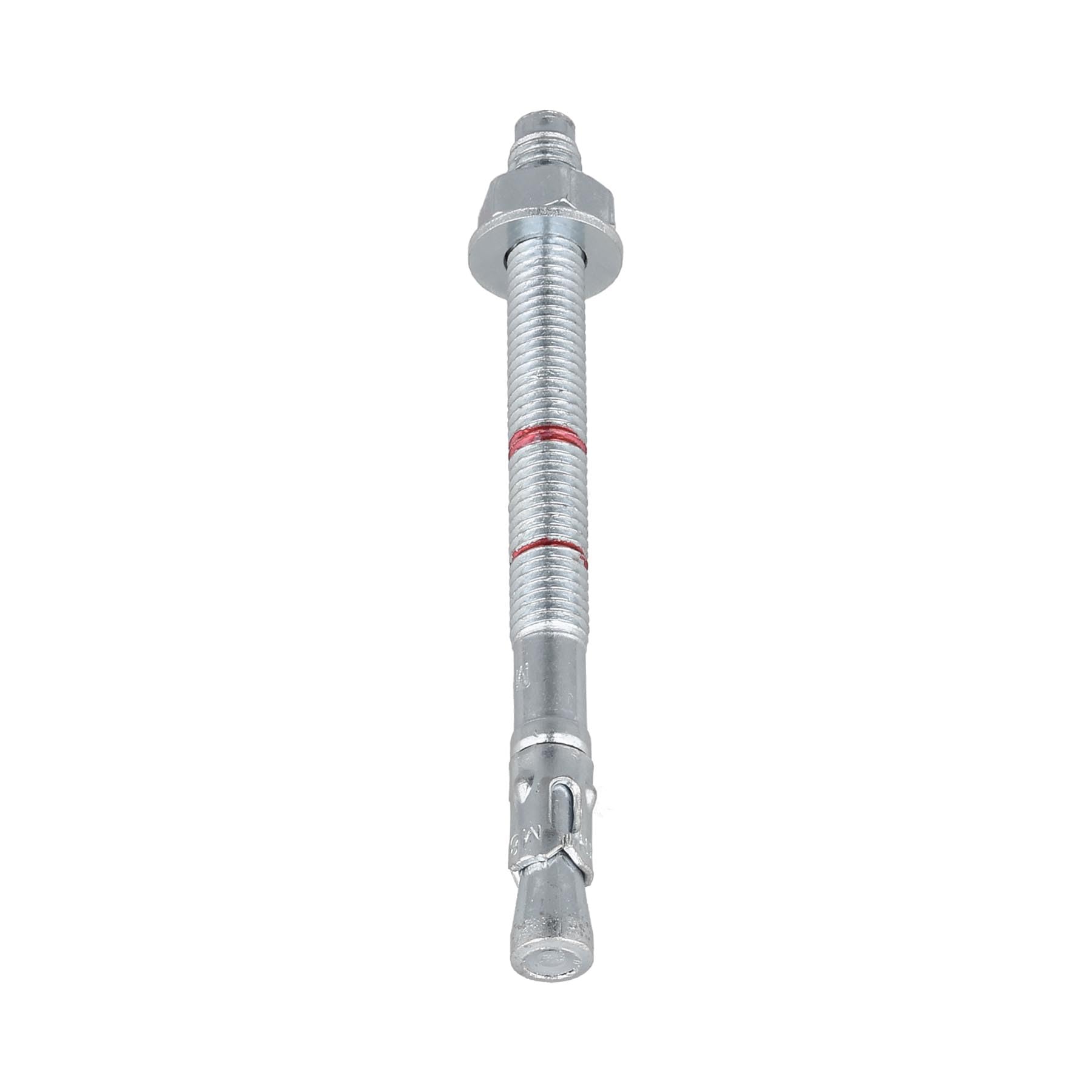 SCREW REBEL Bolzenanker M6x60mm – 200 Stück - Schwerlastanker für ungerissenen Beton – ETA-Zulassung Option 7 - SW10 - Keilanker Ankerbolzen Schwerlastdübel Industriequalität verzinkt
