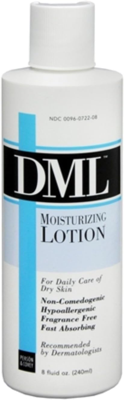 DML Moisturizing Lotion 8 oz (Pack of 2)