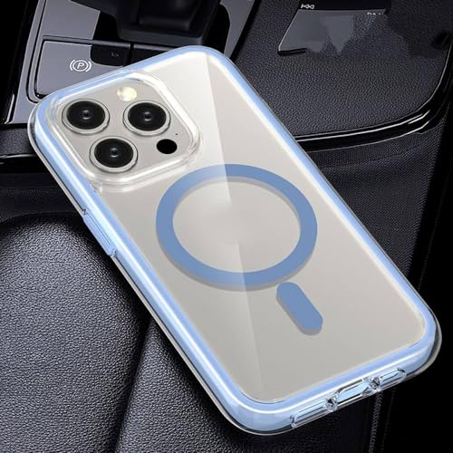Coque de téléphone magnétique iPhone 15 antichoc couverture anti-chute charge sans fil