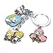Produktbild Multiculture Schlüsselanhänger 4 Chibi Figuren Miku Hatsune Megurine Luka Kagamine Rin/Len