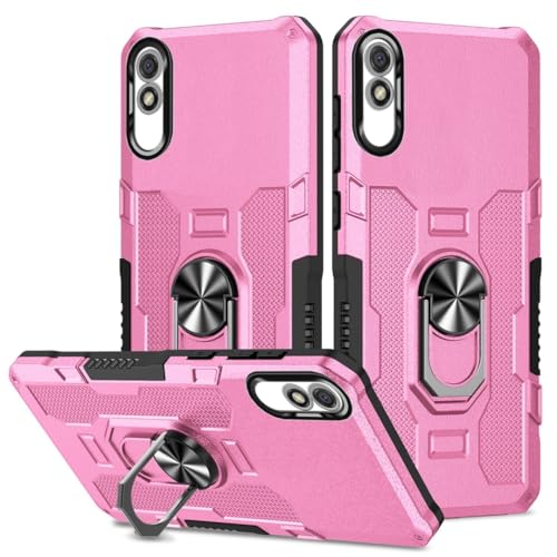 Housse Xiaomi Redmi 9A antichoc rose pour regarder vos vidéos partout