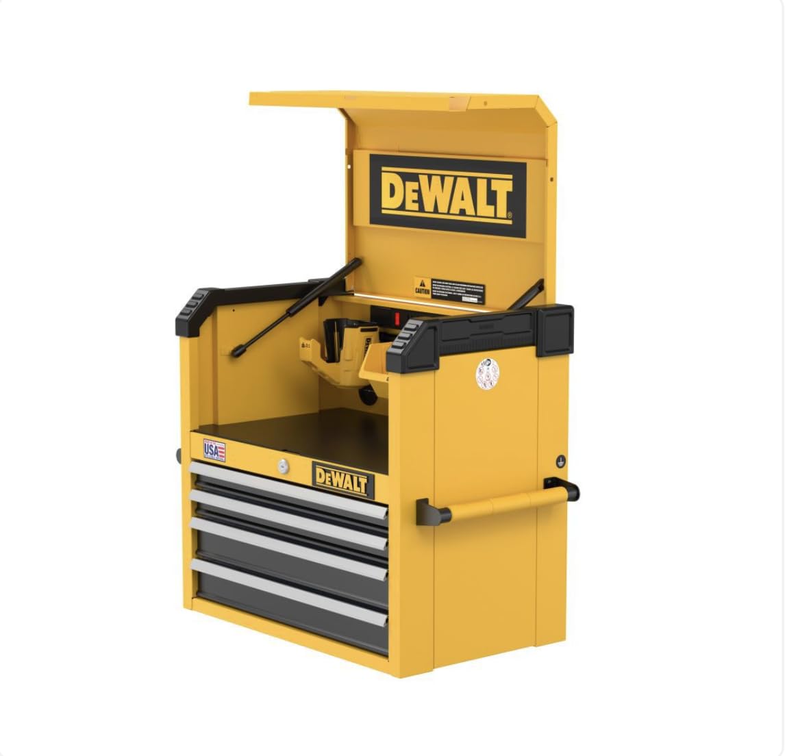 Photo 1 of **PARTS ONLY** DEWALT 26IN W 4-DRAWER TOOL CHEST