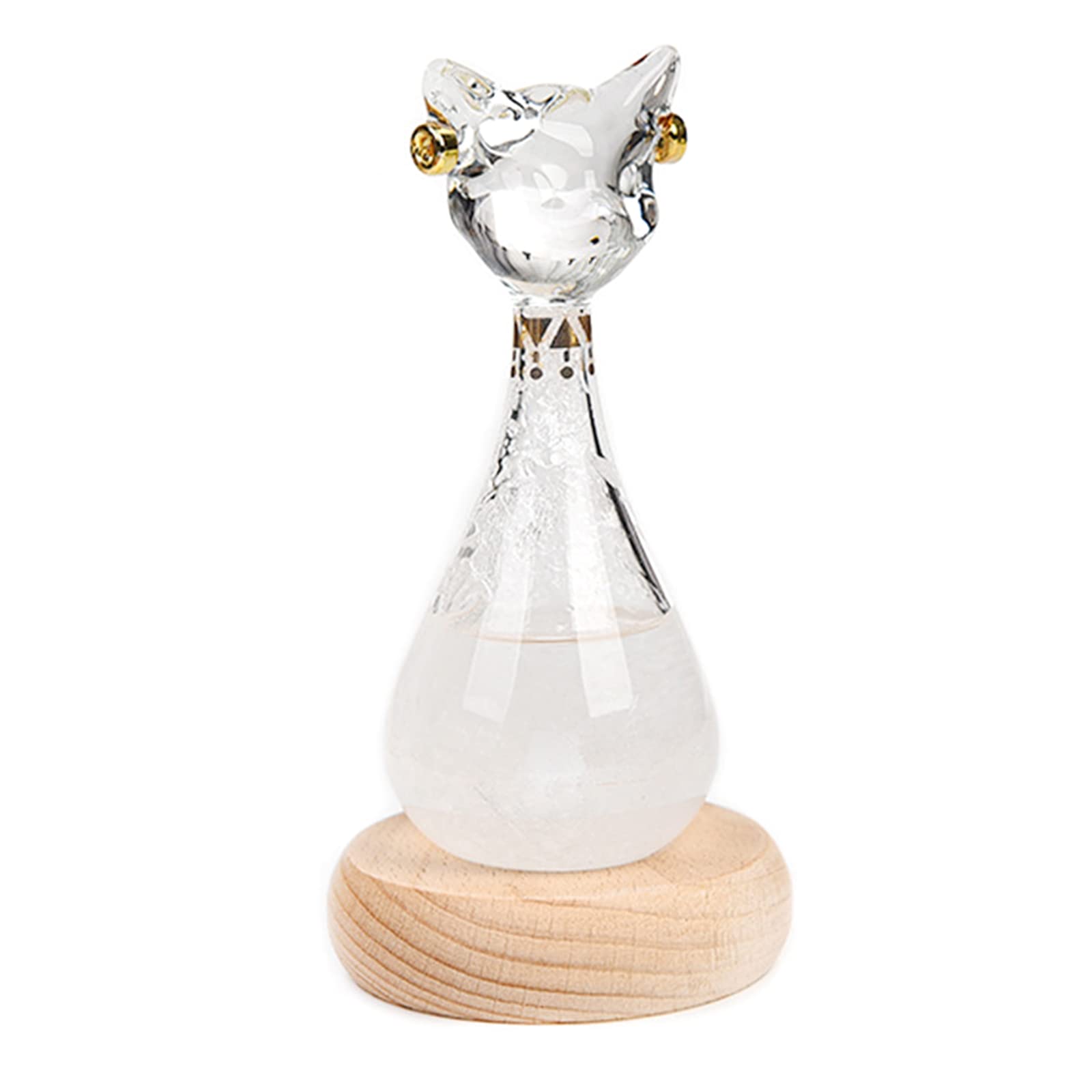 Ochine Storm Glass Weather Forecaster Weather Predictor Barometer Weather Station Water Drop Shaped Barometer Bottle Station Decoration Craft for Home
