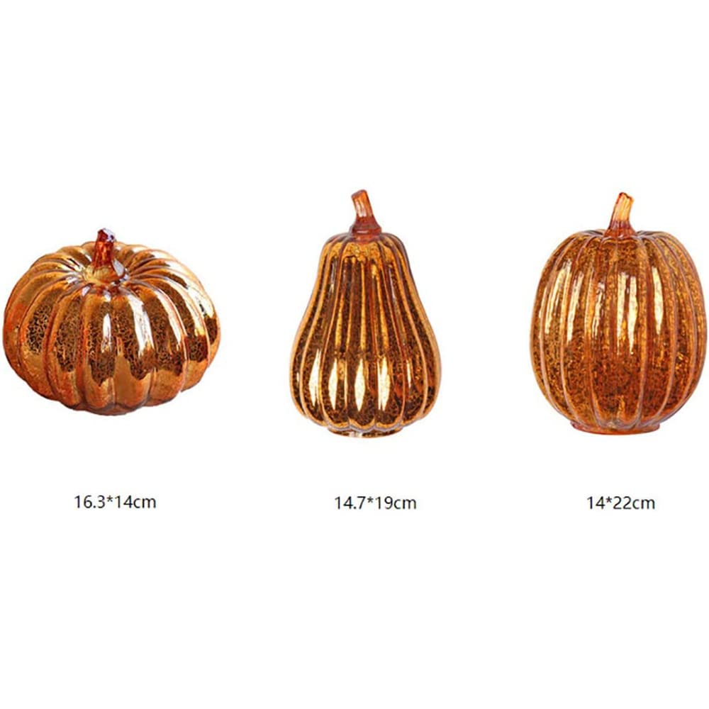 Citrouilles Lumineuses à LED Cherishous Minuterie Éclairée Nuit Étoilée Citrouilles en Verre Opération en un Clic Décoration Automne Halloween/merci pour Maison Chambre Citrouilles Lumineuses à LED Cherishous Minuterie Éclairée Nuit Étoilée Citrouilles en Verre Opération en un Clic Décoration Automne Halloween/merci pour Maison Chambre