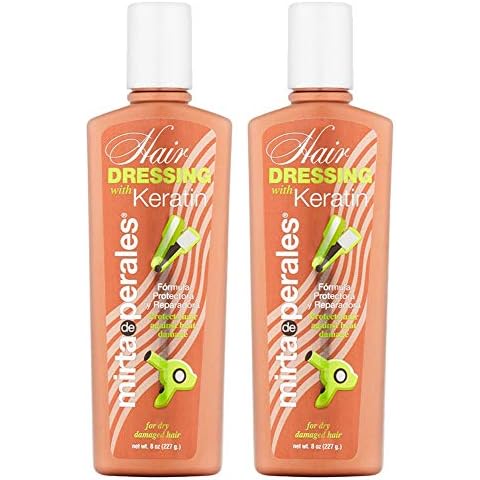 Mirta de Perales Hairdressing With Keratin,8 oz ( Pack of 2) Cover
