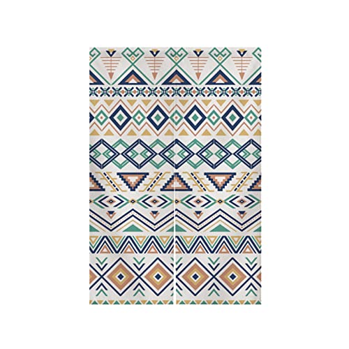 のれん 85*150cm おしゃれ 目隠し ロング おしゃれ 花柄 和風 暖簾 間仕切り 防炎 断熱 遮光 目隠し のれん 厚手 和風のれん 約幅85cmx丈170cm ナチュラル 玄関 アジアの自然エスニック人形東部美術ファッション伝統様式化された植物相