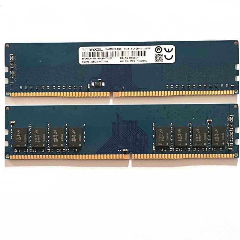 DDR4 8GB 2666MHz RAMs UDIMM DDR4 8GB 1RX8 PC4-2666V-UA2-11 Desktop