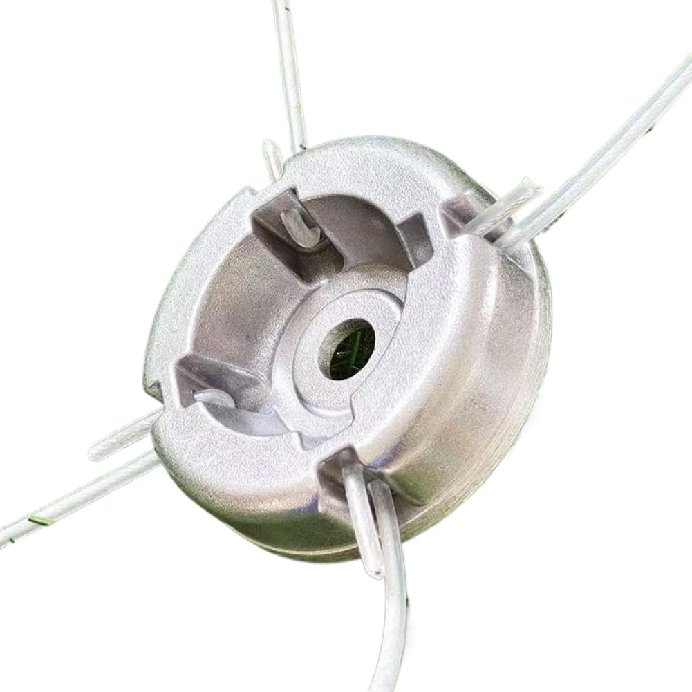 Tête universelle en aluminium compatible avec fil nylon acier