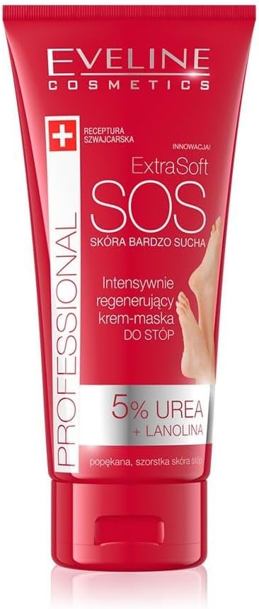 EELINE EXTRA SOFT SOFT SOS regenererend voetcrème-masker, 100 ml