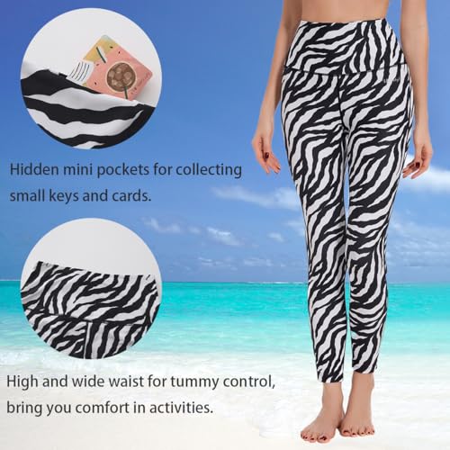 image for Ubestyle UPF 50+ High Waist Women's Printed Swim Pants Swim Leggings B