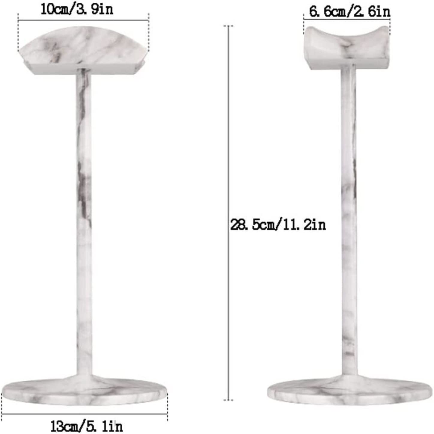 Soporte para Auriculares Patrón De Mármol Soporte para Auriculares Soporte para Auriculares Simple Adecuado para Todos Los Auriculares Soporte Cascos