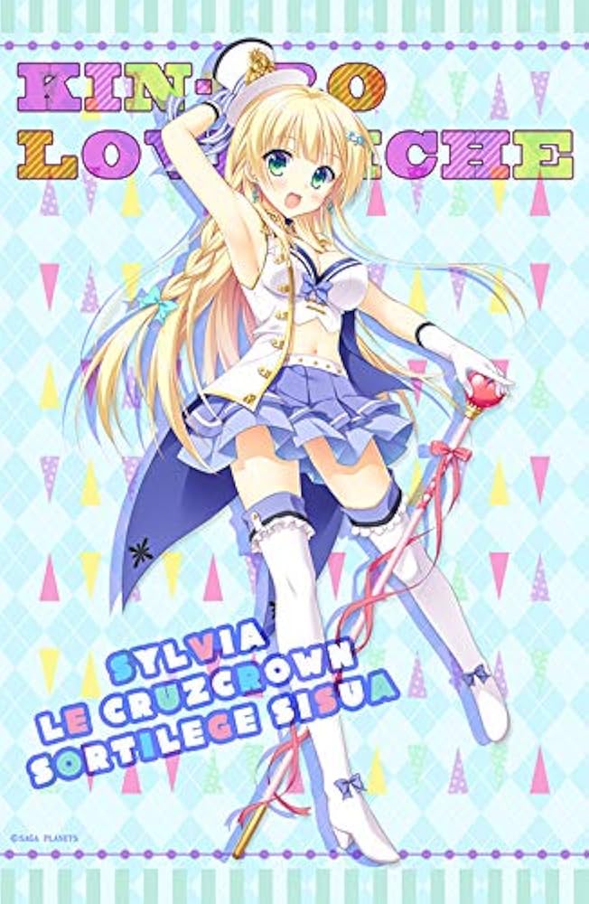 金色ラブリッチェ　kickstarterクラファンストレッチゴール　タペストリー 金色ラブリッチェ kickstarterクラファンストレッチゴール