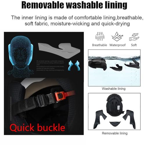 Casque modulable moto Bluetooth contre les chocs avec double visière de protection
