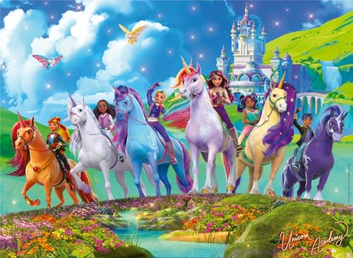 Ravensburger Unicorn Academy 200 Piece Jigsaw Puzzle for Kids Age 8 Years Up - Gifts for Girls