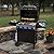 American Gourmet 465313021 4-Burner Cart-Style Liquid Propane Gas Grill, Black