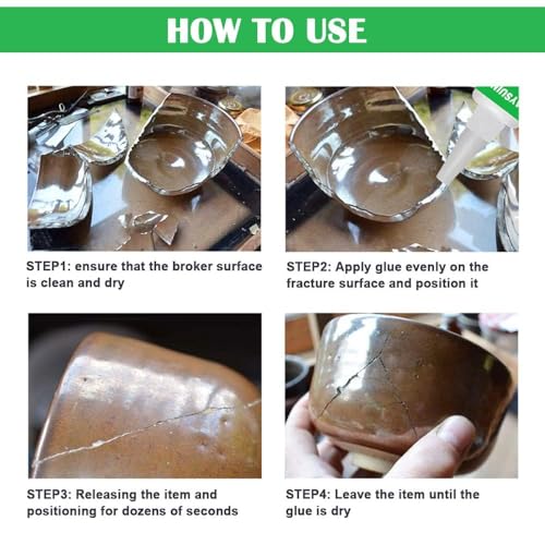 Image of Universal Super Strong Instant Glue (50g) | Quick Dry High Strength Waterproof Adhesive for Plastic, Wood, Metal, Glass, Rubber & Shoes | Multipurpose Repair Glue for Home, Office & DIY