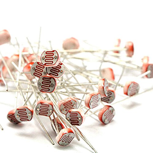 LDR SENSOR 5mm GENUINE LIGHT DEPENDENT RESISTOR PHOTORESISTOR 50PCS PACK (B07B8MS42F) Amazon Price History, Amazon Price Tracker