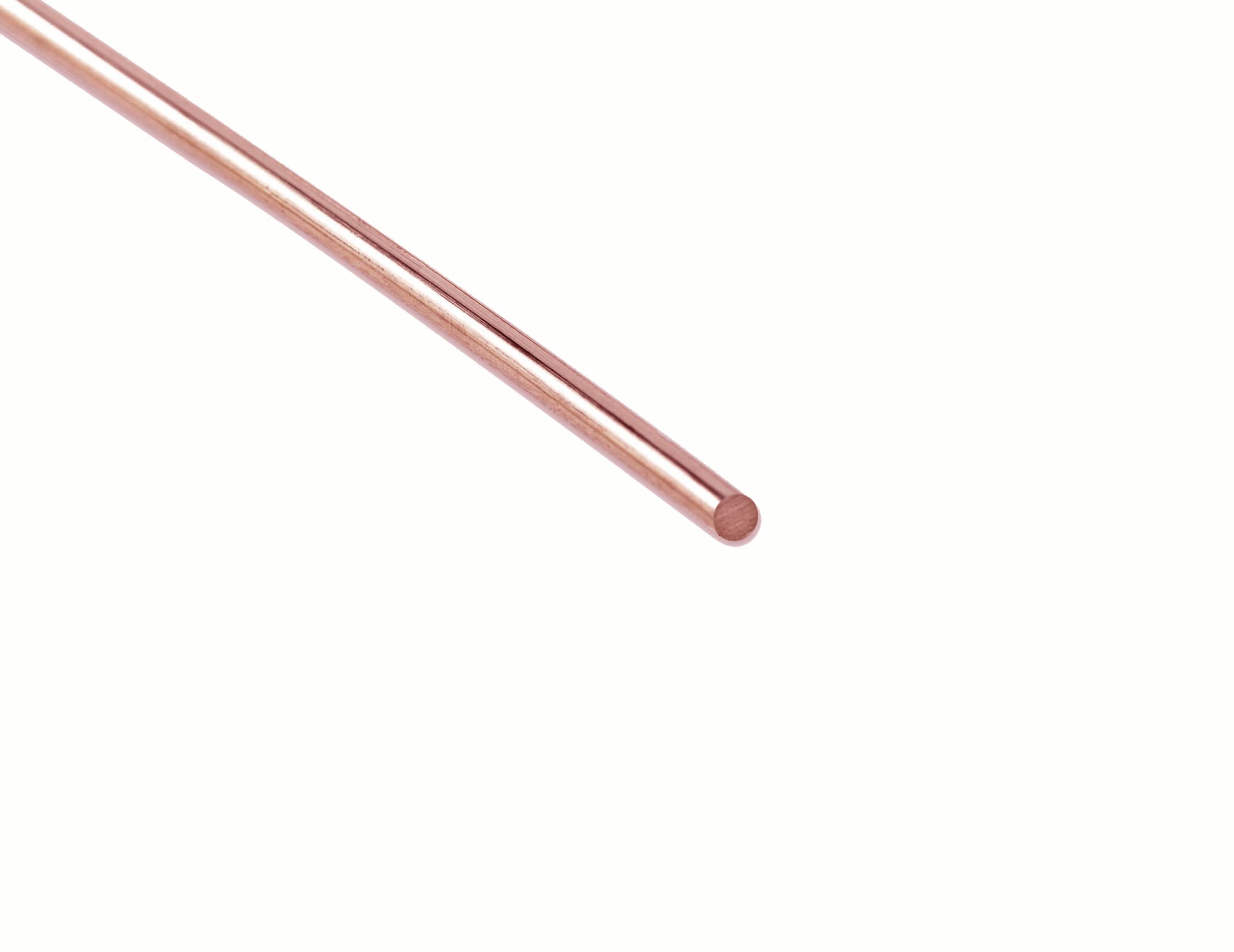 Craft Wire Draht, 28,3 g, 14/20 Rotgold gefüllt, 16 Gauge, rund, halbhart