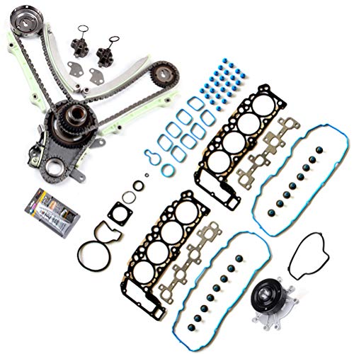image for CTCAUTO Engine Parts Gasket Timing Chain Kit Water Pump Head Gasket Se