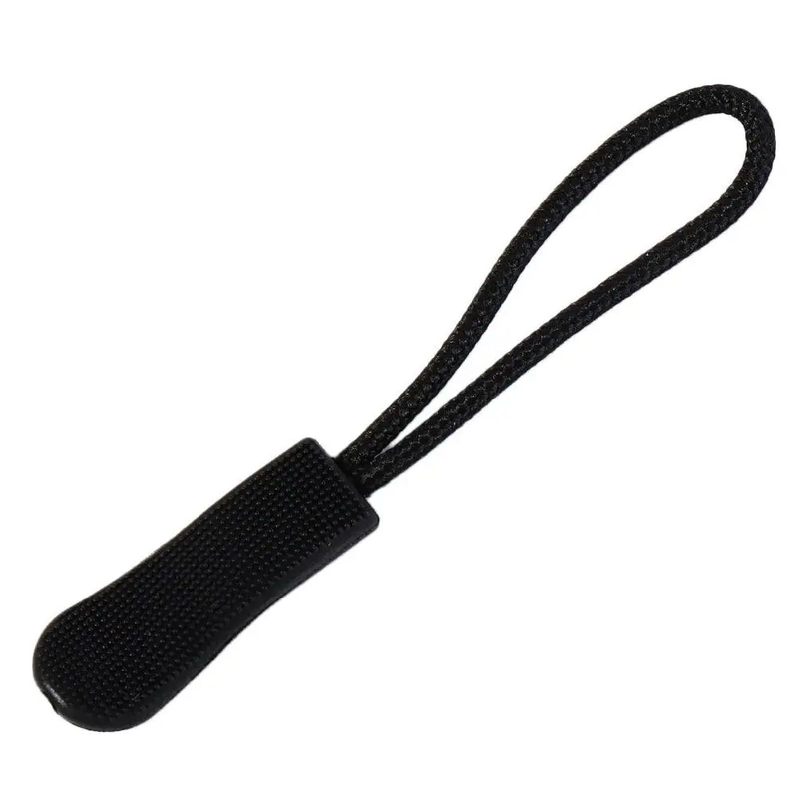 Piezas de recambio para tiradores de cremallera, Tiradores de cremallera, 200 Uds., extremos repuesto multicolores, fijador maleta for mochila viaje(Schwarz)
