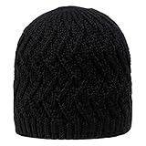 ✅ [ WARM ]: Die schlichte Strickmütze ist nicht nur modisch ein absolutes Must-Have! Die verarbeitete Merinowolle und die zarte Fleece-Fütterung versprechen unvergleichlichen Tragekomfort und halten im Winter angenehm warm.