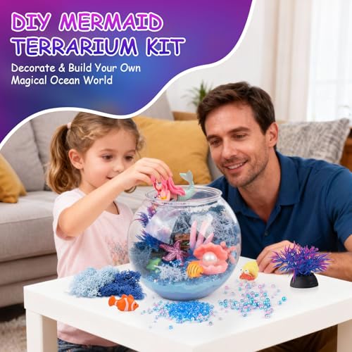 Kit Terrario Sirena con Luz LED y Control Remoto miniatura 4