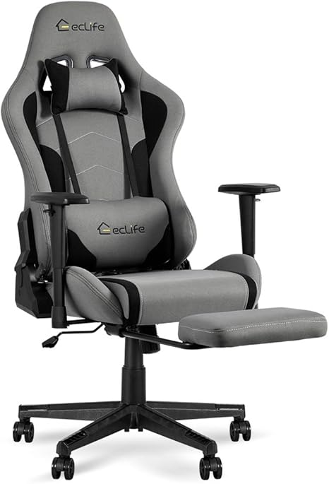Black grey gaming chair Clearance