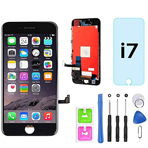 for 7 Screen Replacement Black 4.7' LCD Display Touch...