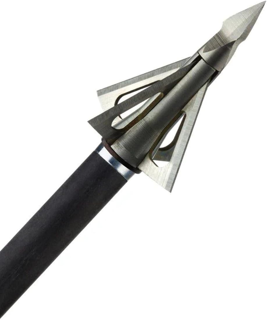 Grim Reaper Archery Pro Series Micro Hades Fixed Blade Broadheads 3 Pack 100 Gr 4Blade (1 1