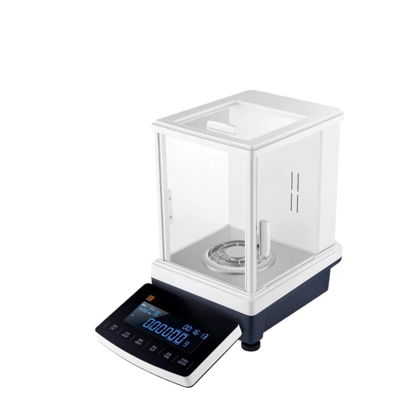 HPTHLY Split Modular 0.0001g Precision Lab Analysis Scale Weighing 0.1mg Magnetic Analytical Balance 520g 320g 220g 120g (One Color-CEB224N Internal)