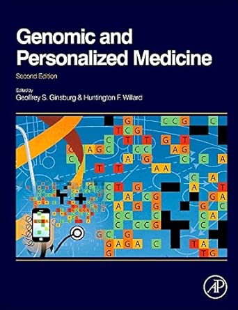 Genomic and Personalized Medicine: V1-2 2nd Edition book cover