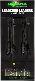 Korda Kable Leadcore Leader Heli Safe, braun