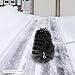 9-Tooth Snow Sweeper Brush for Lawn Mowers – 21.6