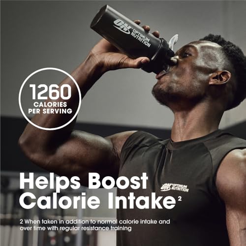 image for Optimum Nutrition Serious Mass Weight Gainer Protein Powder, Vitamin C