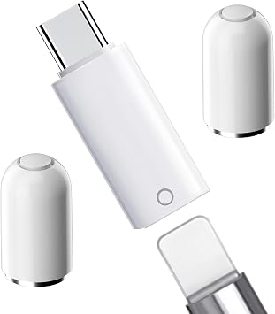 3 Pack USB C to Pencil Charger Adapter for Apple Pencil 1st Gen
