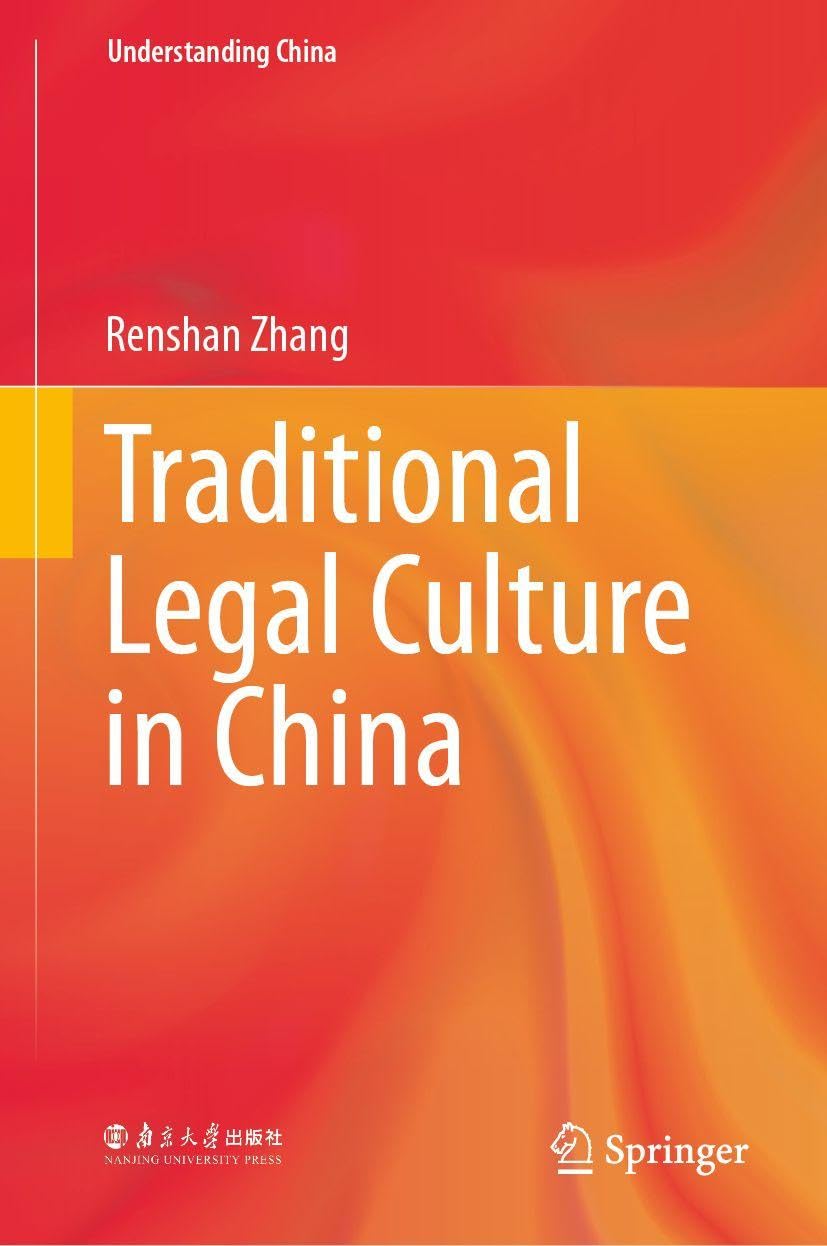 Traditional Legal Culture in China (Understanding China)