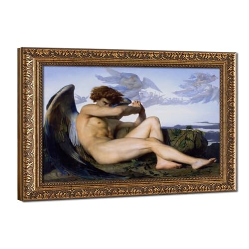 Alexandre Cabanel Fallen Angel Canvas Poster