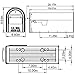 Gibraltar Mailboxes FM11 Franklin mailbox, Medium, Bronze