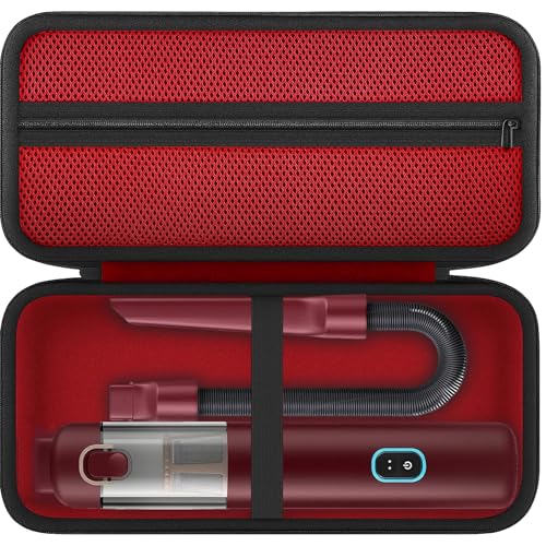 Aenllosi Hard Case for Fanttik V8/V10 Car Vacuum – Red