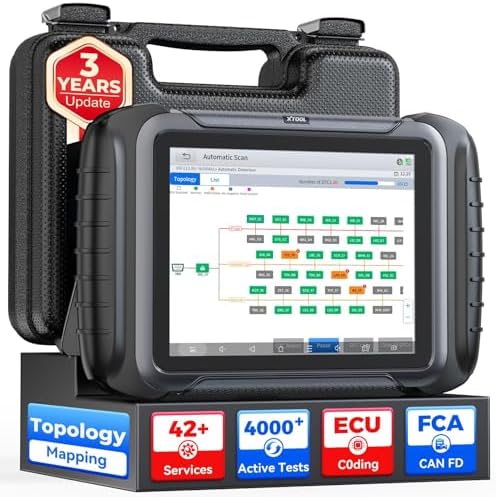 XTOOL D8S AI-Assisted Bidirectional OBD2 Scanner with Topology Mapping