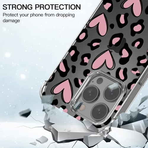 Coque iPhone 16 Pro léopard rose le design tendance pour vos sorties