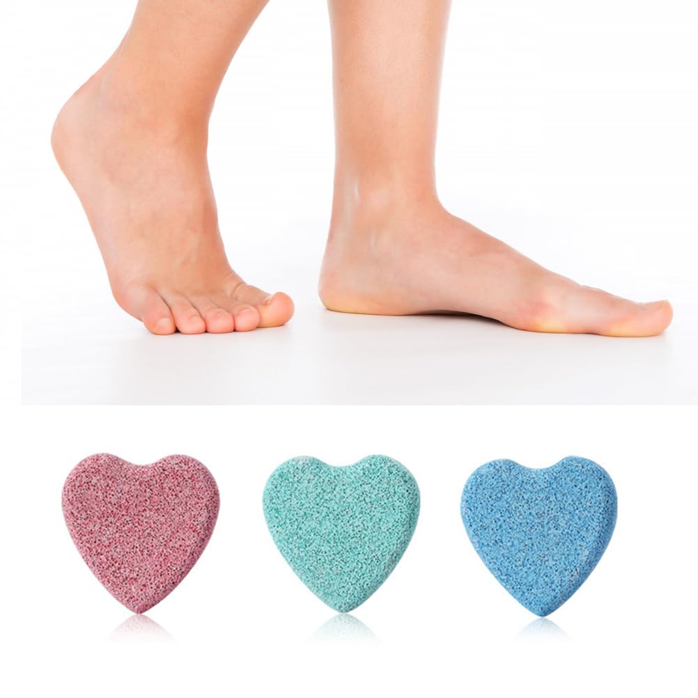 6 Pcs foot remover rasp foot scrubber rasp feet rasp stone foot scrubber pedicure foot file foot remover rasp heel file metal foot file Hands Rasp Heart-shaped pumice