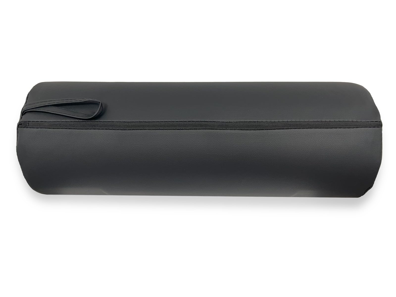 Cuscino A Rullo Per Yoga E Massaggio 55x15cm - Blu, Similpelle, Imbottitura Gommapiuma - Foto 4