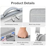 FeinKulturia Etui na DJI Neo 2 Torba, Etui PU Przenośne na DJI Neo 2 Fly More Combo Akcesoria, dla Kontrolera RC-N3/Baterii Neo2, do Przechowywania/Ochrony Drona