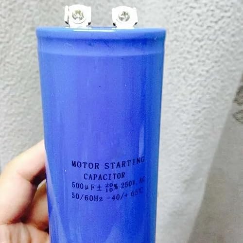 IDGTTLDF 1pc 500uF 250V AC Appliance electronic starter Start Run Capacitor Air Compressor Heavy Duty electronic starter Starting