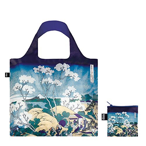 HOKUSAI Fuji from Gotenyama Bag: Gewicht 55 g, Größe 50 x 42 cm, Zip-Etui 11 x 11.5 cm, handle 27 cm