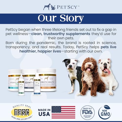 PetScy - Aloe & Oatmeal Shampoo for Dogs and Cats, Moisturizing Pet Shampoo for Skin Relief, All-Natural, Soap-Free & Gentle, Pina Colada Scent, 12 Oz - Image 4